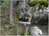 Koča pri Peričniku - The Lower Peričnik waterfall